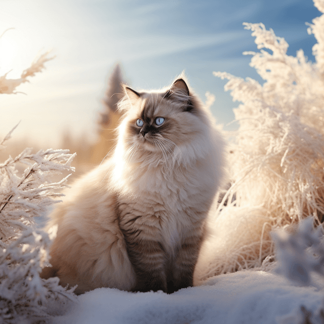 Himalayan cat