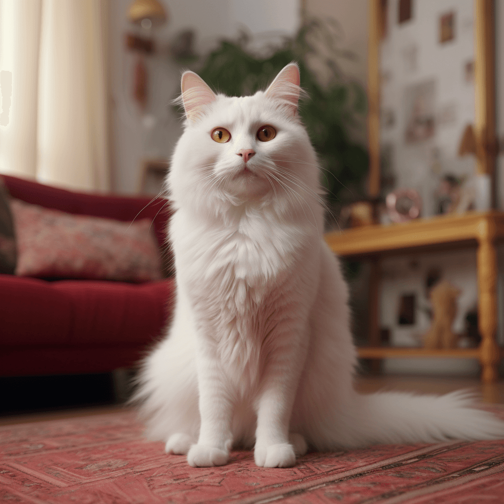 Turkish van cat